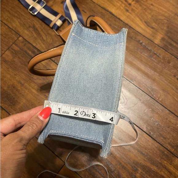 True Religion Blue and Brown women’s Crossbody - Picture 4 of 7